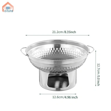 Nồi Lẩu Cồn Trung Quốc Nhỏ gọn 12cm - Giá ưu đãi 174.900đ, lý tưởng tiệc dã ngoại 2