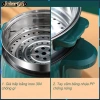 Nồi lẩu đa năng 2 tầng 1.000W Nồi lẩu điện kèm giá hấp FREESHIP chỉ 90.000 VND 7