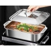 Nồi Lẩu Đa Năng & Cá Om Dưa Hình Chữ Nhật - Siêu Tiện Dụng, Giá 69.000 VND