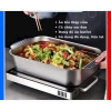 Nồi Lẩu Đa Năng & Cá Om Dưa Hình Chữ Nhật - Siêu Tiện Dụng, Giá 69.000 VND 2