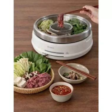Nồi Lẩu Điện 2Lock Korea 4L - Tặng rổ nhúng & muôi múc, Giá ưu đãi 1.53 triệu 2