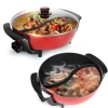 Nồi lẩu điện đa năng 2 ngăn chống dính cao cấp, bảo hành 2 năm - Giá 455.000đ 3
