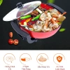 Nồi lẩu điện đa năng 2 ngăn chống dính cao cấp, bảo hành 2 năm - Giá 455.000đ 5