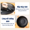 Nồi Lẩu Điện Đa Năng 2 Tầng 22cm 2.5L 800W Chống Dính Vân Đá Nấu Xào Hấp Giá 235.000 VND 2