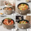 Nồi Lẩu Điện Đa Năng 2 Tầng 4L Chống Dính - Giá Hấp, 3 Mức Nhiệt, Giá 399k 8