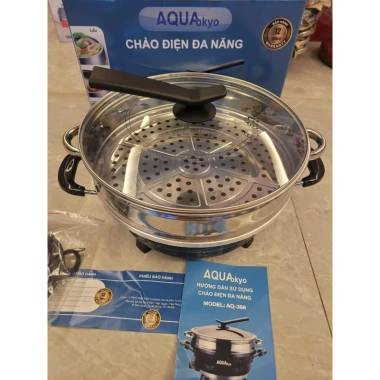 Nồi lẩu điện đa năng 5L Goddad 1.500W chống dính kèm vỉ hấp, bảo hành 12 tháng - 699.000 VND 5 Nồi lẩu điện đa năng 5L Goddad 1.500W chống dính kèm vỉ hấp, bảo hành 12 tháng - 699.000 VND 5