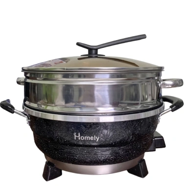 Nồi lẩu điện đa năng 5L Goddad 1.500W chống dính kèm vỉ hấp, bảo hành 12 tháng - 699.000 VND 6 Nồi lẩu điện đa năng 5L Goddad 1.500W chống dính kèm vỉ hấp, bảo hành 12 tháng - 699.000 VND 6