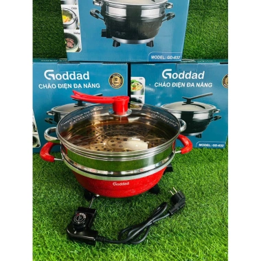Nồi Lẩu Điện Đa Năng BESUTO Thailand và HOMELY Thái Lan 2 Tầng 4 Chức Năng Lẩu Hấp Chiên Xào Giá 568k 8