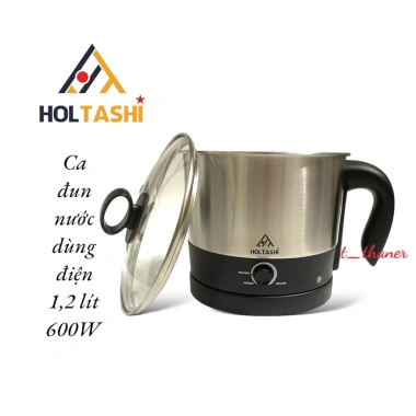 Nồi Lẩu Điện Đa Năng Mini HOLTASHI EKJ326 Ca Nấu Mì Bảo Hành Chính Hãng Giá 269.000
