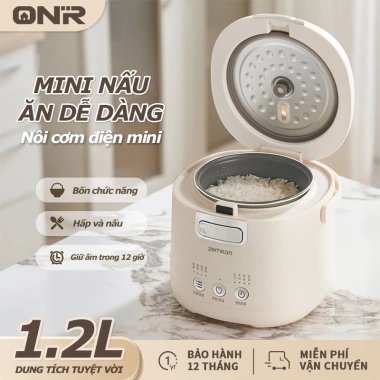 Nồi Lẩu Điện Mini 1.2L – Tháo Rời, Dùng 1‑2 Người, Bảo Hành 1 Năm, Giá Ưu Đãi