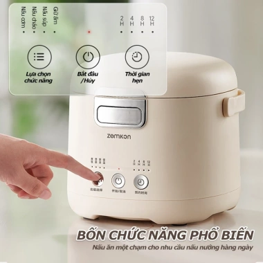 Nồi Lẩu Điện Mini 1.2L – Tháo Rời, Dùng 1‑2 Người, Bảo Hành 1 Năm, Giá Ưu Đãi 3