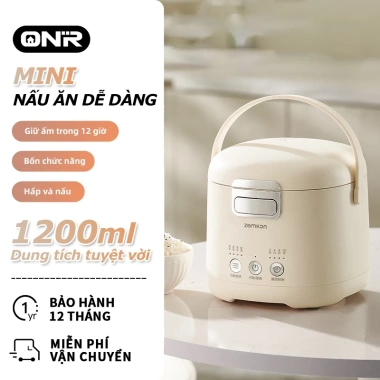 Nồi Lẩu Điện Mini 1.2L – Tháo Rời, Dùng 1‑2 Người, Bảo Hành 1 Năm, Giá Ưu Đãi 10