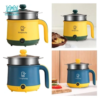 Nồi Lẩu Điện Mini Chống Dính, Dễ Vệ Sinh, Adapter Mỹ - Nấu Ramen, Pasta, Cháo, Bít Tết, Giá 291.5k Giảm 17% 2 Nồi Lẩu Điện Mini Chống Dính, Dễ Vệ Sinh, Adapter Mỹ - Nấu Ramen, Pasta, Cháo, Bít Tết, Giá 291.5k Giảm 17% 2