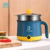 Nồi Lẩu Điện Mini Chống Dính, Dễ Vệ Sinh, Adapter Mỹ - Nấu Ramen, Pasta, Cháo, Bít Tết, Giá 291.5k Giảm 17% 5