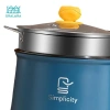 Nồi Lẩu Điện Mini Chống Dính, Dễ Vệ Sinh, Adapter Mỹ - Nấu Ramen, Pasta, Cháo, Bít Tết, Giá 291.5k Giảm 17% 6