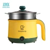 Nồi Lẩu Điện Mini Chống Dính, Dễ Vệ Sinh, Adapter Mỹ - Nấu Ramen, Pasta, Cháo, Bít Tết, Giá 291.5k Giảm 17% 10