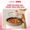 Nồi Lẩu Điện MINI JOCELYN 1,8-3L Chống Dính 600-800W, Tặng Xửng Hấp, BH 1 Năm - Giá 215.000₫ 2