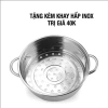 Nồi Lẩu Điện Mini Nấu Mì 2 Tầng Giá Hấp Đa Năng Chống Dính Vấn Đá N2 New Tiện Lợi 3