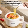 Nồi lẩu điện mini QCOOKO QO-DE18 chống dính, 3 mức nhiệt, nắp tiện, bảo hành 12 tháng - 60.000đ 3