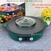 Nồi Lẩu Điện Nướng Sharp KS-2.811 2 in 1 Đa Năng Phủ Vân Hoa Đá Xanh - Giá 790k 10