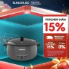 Nồi Lẩu Điện Sunhouse SHD4.523 3.5L - Phù hợp 4 người, Dễ Vệ Sinh, Bảo Hành Chính Hãng, Giá Ưu Đãi