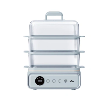 Nồi lẩu hấp BEAR 21.5L DZG-P20W7 - 3 tầng, hấp cá, yến, BH 18t, 1.08 tr 10