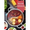 Nồi Lẩu Inox 2 Ngăn 30cm - Dùng Được Bếp Từ & Bếp Ga, Kèm Vung Kính, Giá 170.000₫ 2