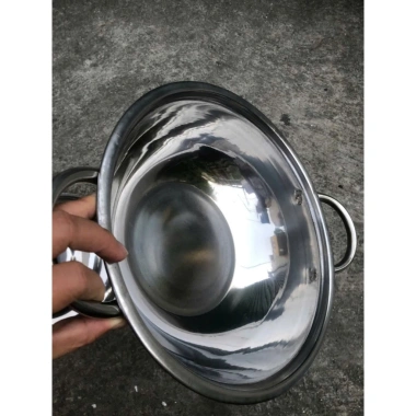 Nồi lẩu inox 22-24cm Thành Long, nắp inox chịu nhiệt, dùng mọi bếp - 81.900₫