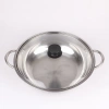 Nồi lẩu inox 26cm nắp kính - Tặng kèm vá lẩu, siêu bền, giá ưu đãi 58k 4