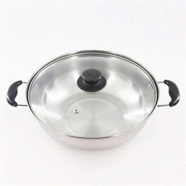 Nồi Lẩu Inox 28cm Nắp Kính Dày Dặn - Dùng cho mọi loại bếp, giảm giá 48k 7 Nồi Lẩu Inox 28cm Nắp Kính Dày Dặn - Dùng cho mọi loại bếp, giảm giá 48k 7