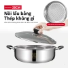 Nồi lẩu inox 304, chống dính, nắp kính, dùng mọi bếp 28‑32cm - Giá chỉ 189.999₫ 10