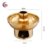 Nồi Lẩu Inox Bắc Kinh Cũ Di Động, Chịu Nhiệt, Chất Liệu Dày, Không Dính - Nồi Nhỏ Trung Quốc Giá 235k 3