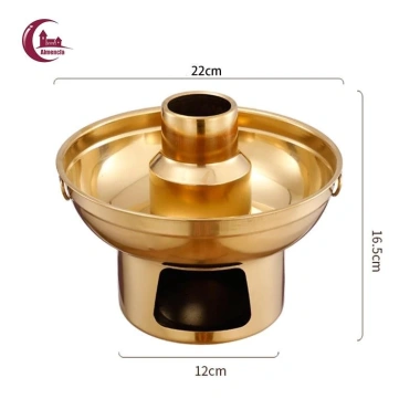 Nồi Lẩu Inox Bắc Kinh Cũ Di Động, Chịu Nhiệt, Chất Liệu Dày, Không Dính - Nồi Nhỏ Trung Quốc Giá 235k