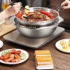 Nồi Lẩu Inox Đa Năng 2 Tầng 32cm Hàn Quốc - Dùng Trên Mọi Loại Bếp, Giá 229k 4