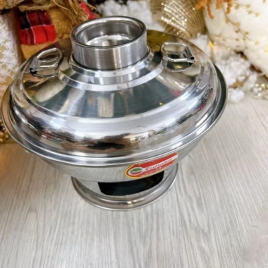 Nồi lẩu inox đa năng Cù Lao - Lẩu Than, siêu bền, giá chỉ 159.000 VND, giảm tới 20%