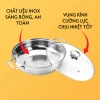 Nồi lẩu inox đáy 30cm đa năng, tiện lợi cho bếp, giá 99.000đ, giảm giá hấp dẫn 3