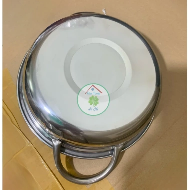 Nồi lẩu inox đáy rộng 20-26cm thiết kế bền bỉ chịu nhiệt, giá chỉ 73.150₫
