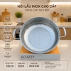 Nồi lẩu inox ECOZZY đáy từ 30cm, dùng mọi bếp, ăn lẩu xào nấu, giá 105.000 VND 2