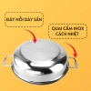 Nồi lẩu inox ECOZZY đáy từ 30cm, dùng mọi bếp, ăn lẩu xào nấu, giá 105.000 VND 3