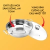 Nồi lẩu inox ECOZZY đáy từ 30cm, dùng mọi bếp, ăn lẩu xào nấu, giá 105.000 VND 4