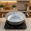 Nồi lẩu inox ECOZZY đáy từ 30cm, dùng mọi bếp, ăn lẩu xào nấu, giá 105.000 VND 6