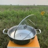 Nồi lẩu inox ECOZZY đáy từ 30cm, dùng mọi bếp, ăn lẩu xào nấu, giá 105.000 VND 7