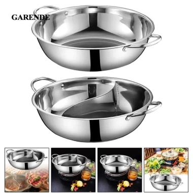 Nồi Lẩu Inox Garende - Lẩu Trung Quốc Dã Ngoại Gia Đình Du Lịch, Giá 145.200 VND