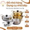 Nồi lẩu inox Hàn Quốc cao cấp - Nhiều kiểu dáng, kích cỡ - Giá ưu đãi 150.000₫ (đã giảm từ 184.500₫)