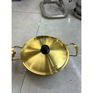 Nồi lẩu inox Hàn Quốc cao cấp - Nhiều kiểu dáng, kích cỡ - Giá ưu đãi 150.000₫ (đã giảm từ 184.500₫)