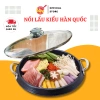 Nồi Lẩu Kim Chi Tokbokkki Đa Năng Hàn Quốc 26-28cm Kèm Nắp Banacook Giá 249k