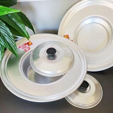 Nồi lẩu mâm nhôm dày 20-22cm - Dùng cho lẩu Thái, hải sản, dụng cụ bếp, giá ưu đãi 131.839 VND
