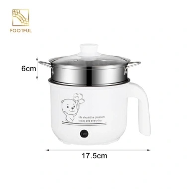 Nồi Lẩu Mini Cơm Điện Chống Dính Đa Năng cho Bánh Bao Pasta Ramen Bít Tết 204.600 VND