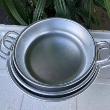 Nồi lẩu nhôm đa kích thước 25‑30cm, quai nắp tiện lợi, giảm giá 18% chỉ 80.000₫