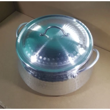 Nồi lẩu nhôm Giga thiết kế truyền thống, phù hợp mọi loại bếp gas, điện, từ, giảm giá 21k, chỉ 72.000đ